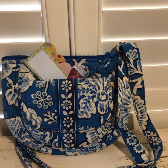 Vera Bradley crossbody bag in Blue Lagoon - Picture 2 of 12